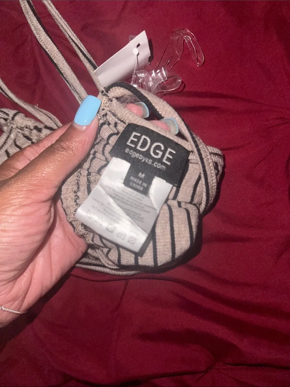 edge triangle bikini